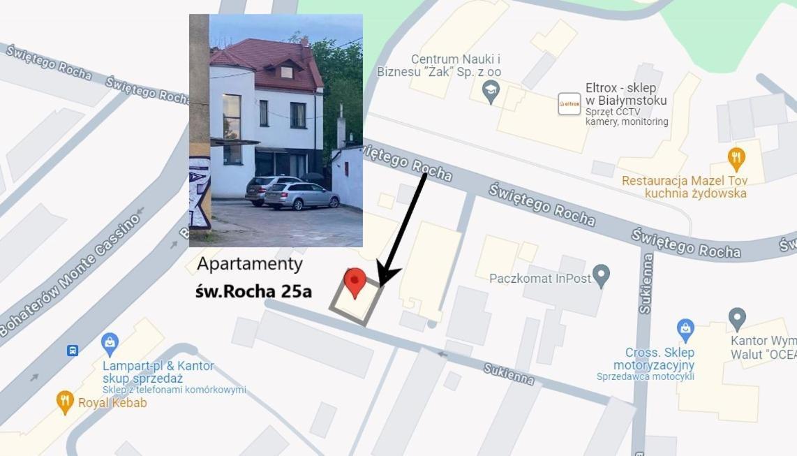 Apartamenty Sw.Rocha Bialystok Ngoại thất bức ảnh
